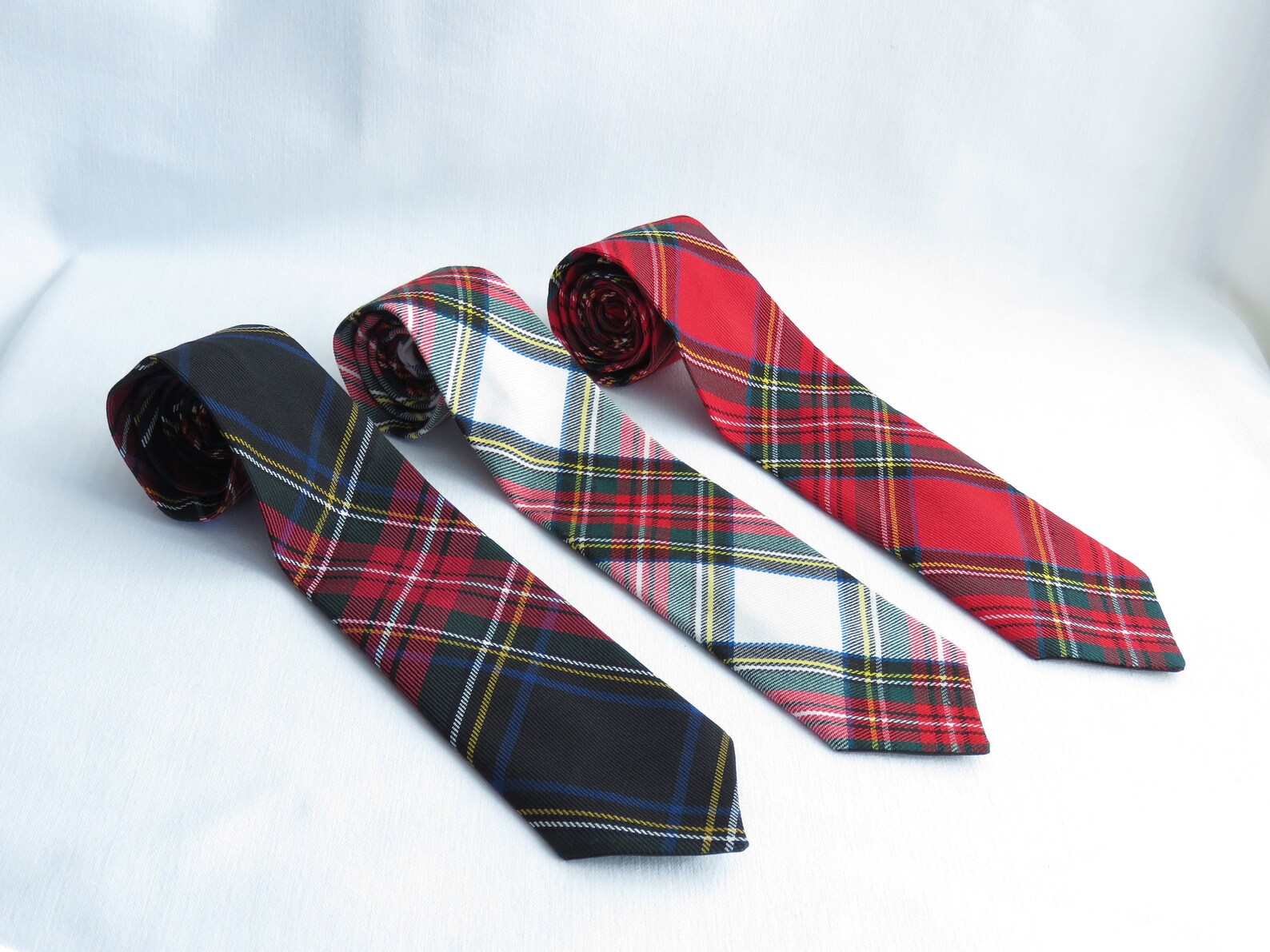Great British Tie Club Herenjurk Gordon Tartan Check Ascot