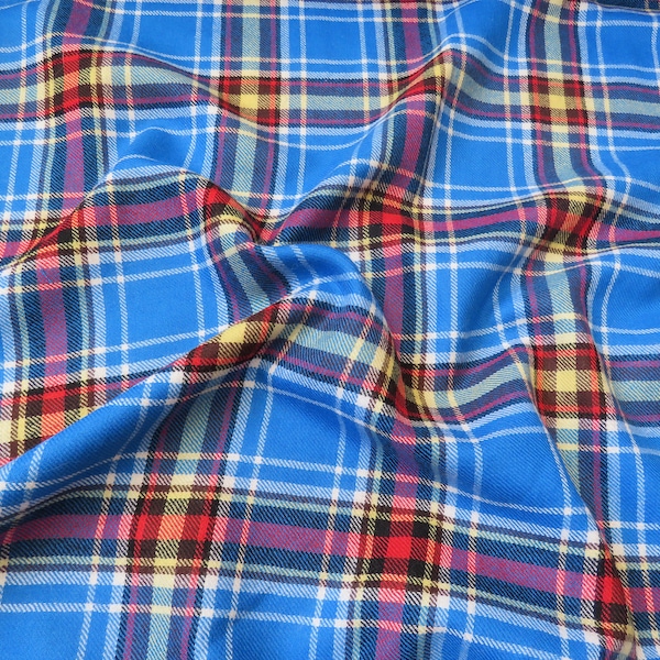 Fabric, Oromocto Tartan Fabric, Woven in Gagetown Canada Material, Gagetown Loomcrofters Fabric Made in New Brunswick