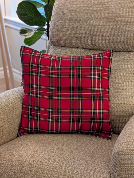 Royal Stewart Tartan Pillow Covers For Christmas Decor