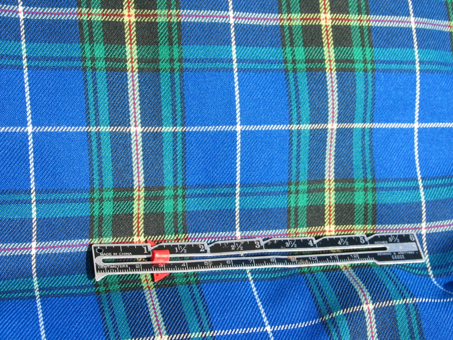 Blue Nova Scotia Tartan Fabric Blue White Plaid Fabric By Etsy