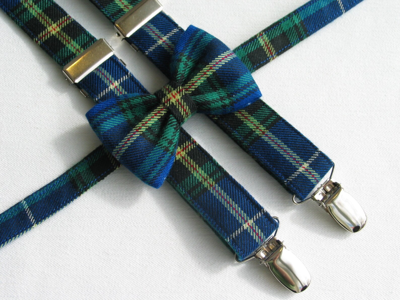 Nova Scotia Tartan Bow Tie Canadian Tartan Tie Royal Blue Etsy