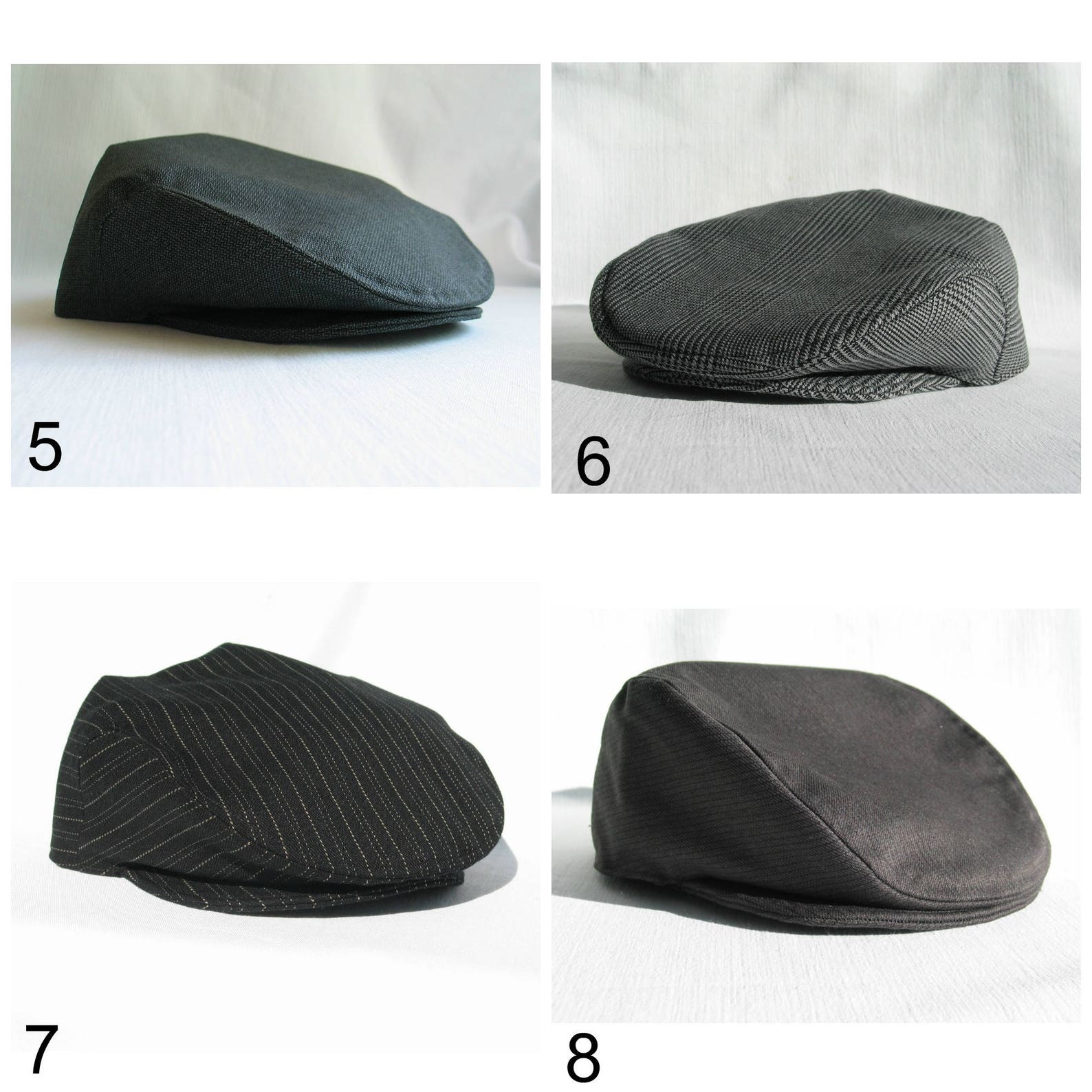 Herringbone Page Boy Hat Suspenders Bow Tie School Photos Etsy Canada