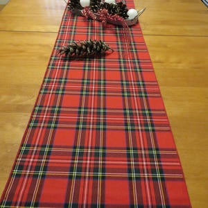 Royal Stewart Tartan Table Runner for Christmas Décor image 5