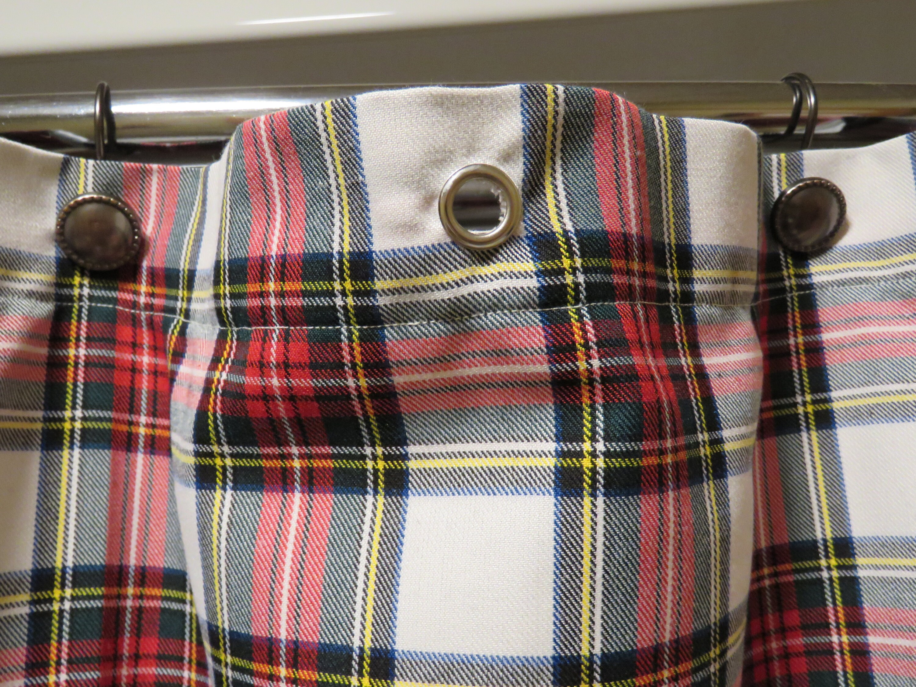 Dress Stewart Tartan Shower Curtain Plaid Shower Curtain | Etsy