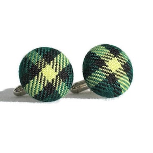 Cape Breton Tartan Cuff Links A Business Man Wedding Gift