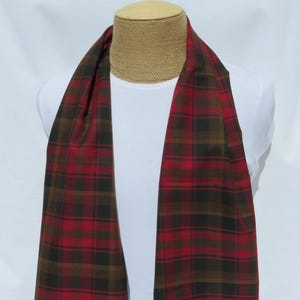 Canadian Tartan Maple Leaf Scarf A Royal Tour Scarf Gift