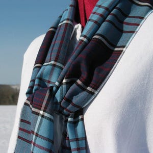 RCAF, Royal Canadian Air Force Tartan Scarf, Air Force Retirement Scarf Gift