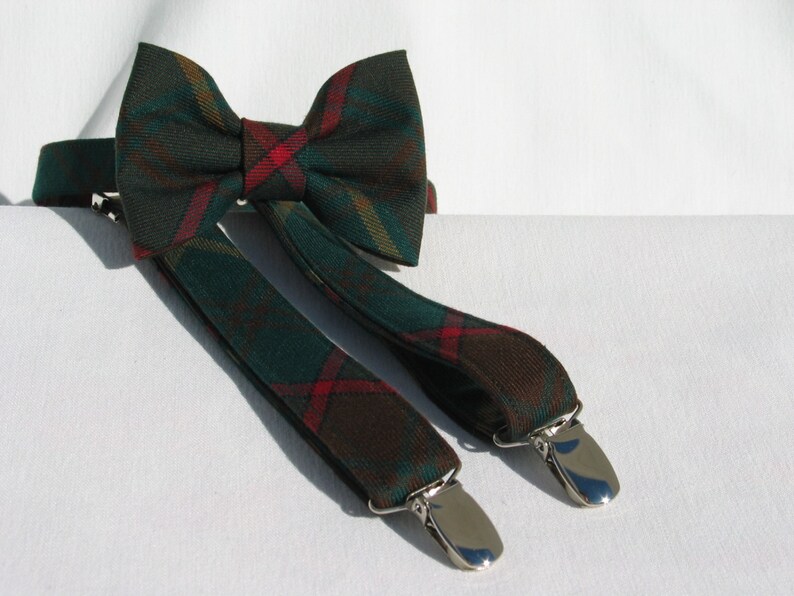 Nova Scotia Tartan Hat, Suspenders, Bow Tie main image 1