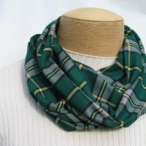 Scarf, Cape Breton Tartan Infinity Scarf, Cape Breton Island Tartan Scarf