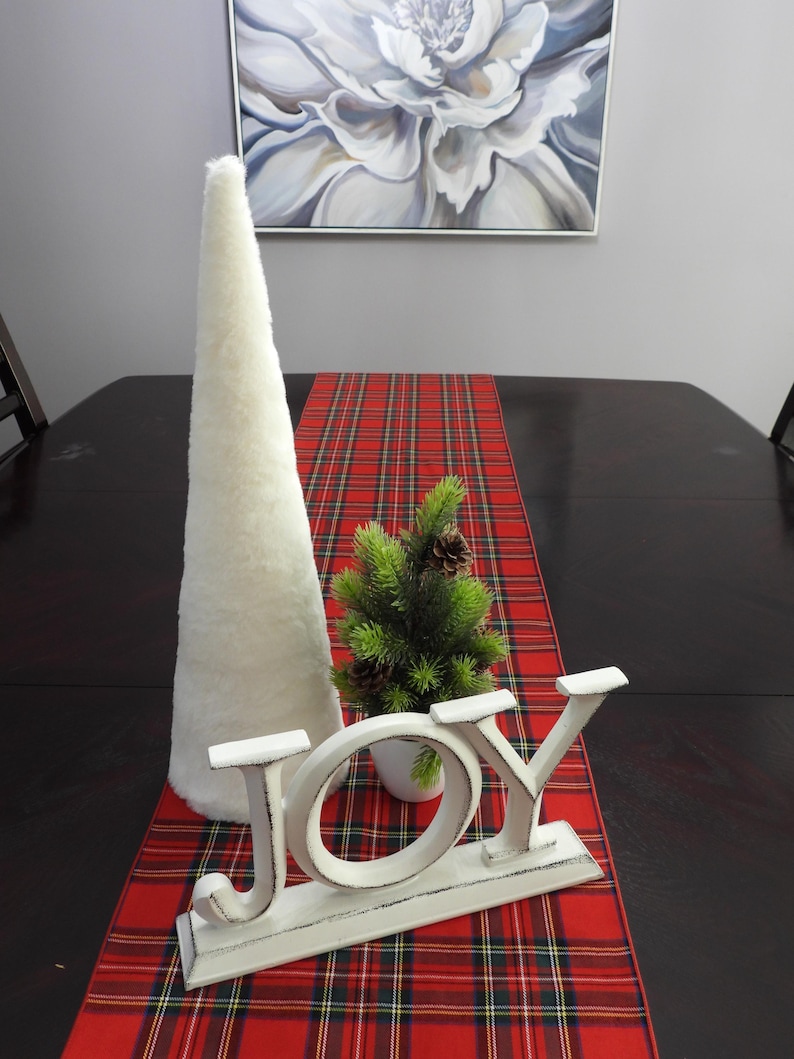 Royal Stewart Tartan Table Runner for Christmas Décor image 3
