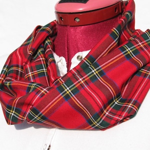 Royal Stewart Tartan Infinity Scarf A Popular Christmas Gift