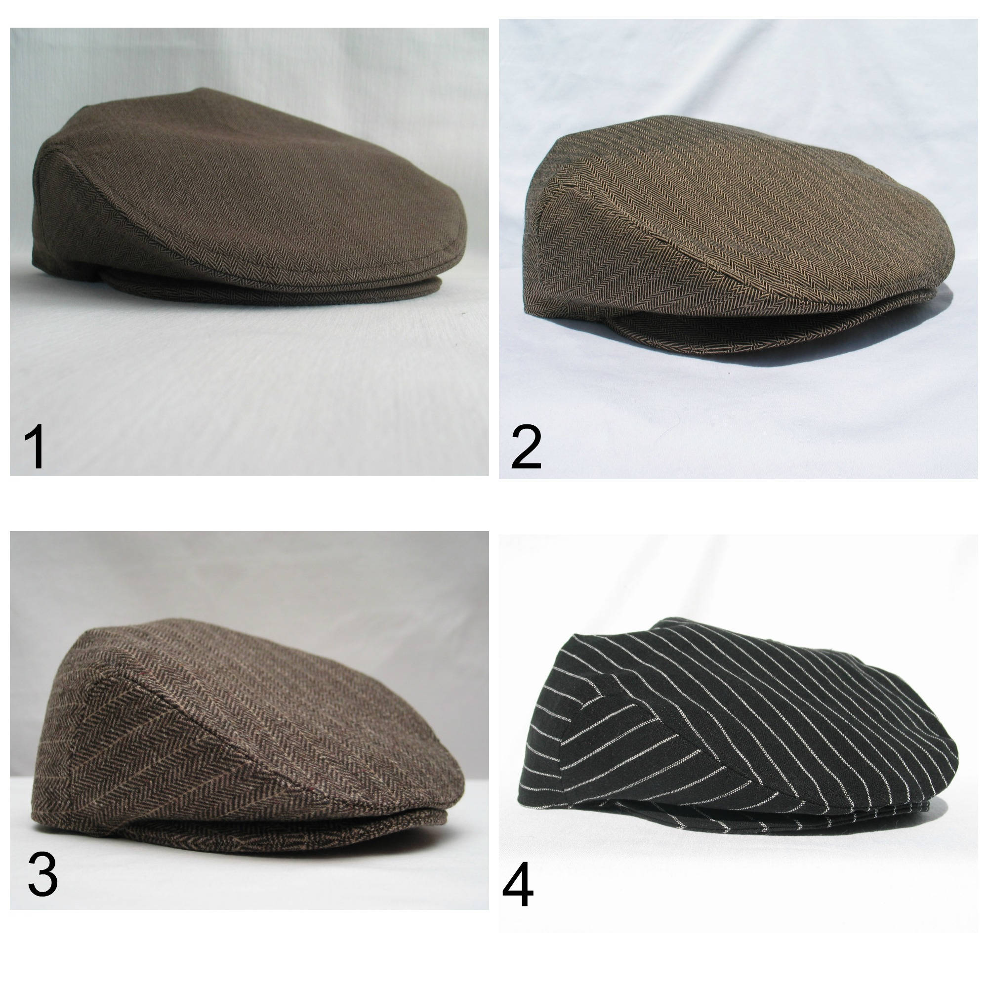 Herringbone Page Boy Hat Suspenders Bow Tie School Photos Etsy Canada