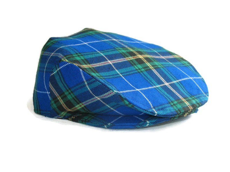 Newsboy Hat Nova Scotia Tartan Flat Cap 