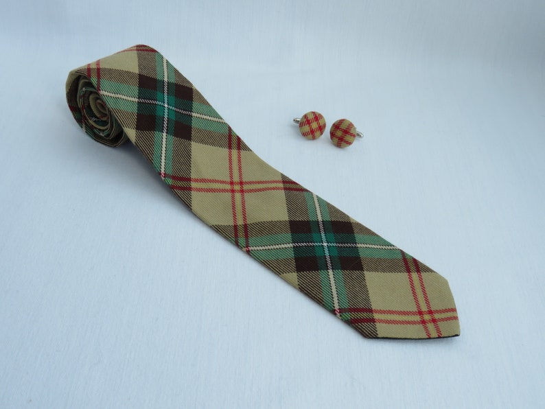 Saskatchewan Tartan Freestyle Bow Tie A Yellow Plaid Wedding Tie