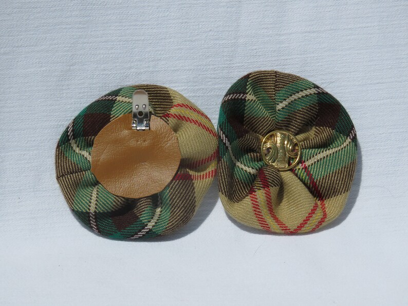 Saskatchewan Tartan Shoe Clips Office Shoe Accessories Etsy