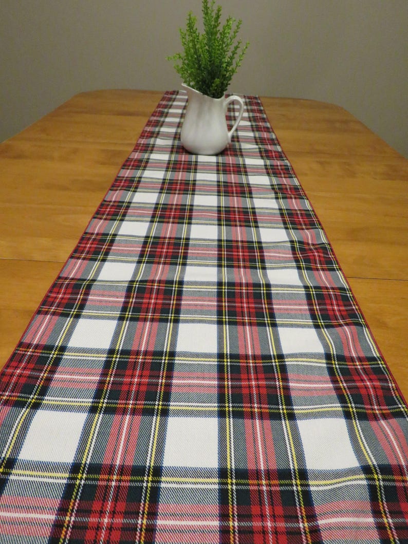 Royal Stewart Tartan Kissenbezüge für Weihnachtsdekor Bild 4