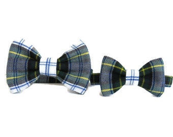 Bow Ties, Father and Son Matching Gordon Tartan Bow Ties