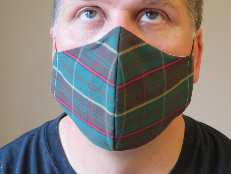 Ontario Tartan Face Mask Canadian Tartan Mask Toronto Face Etsy