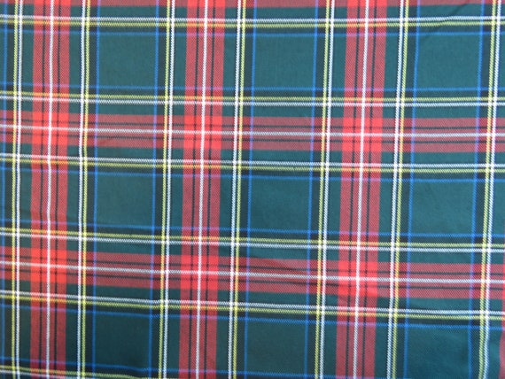 stewart tartan fabric by the yard
