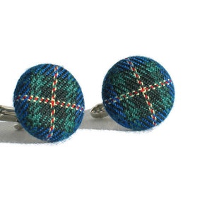 Nova Scotia Tartan Cuff Links For Visits to Halifax Tattoo