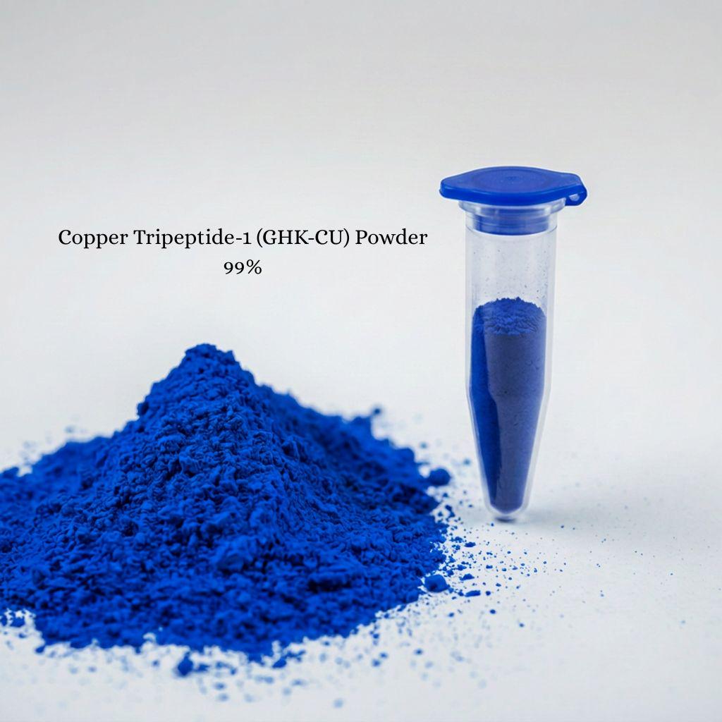 3 grams ghk cu raw blue powder rosacea Don't miss out!! So Color:Indigo Purple
