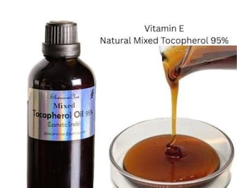 Aceite de tocoferol mixto al 95% (vitamina E natural) - Listado A: (10 ml - 50 ml)