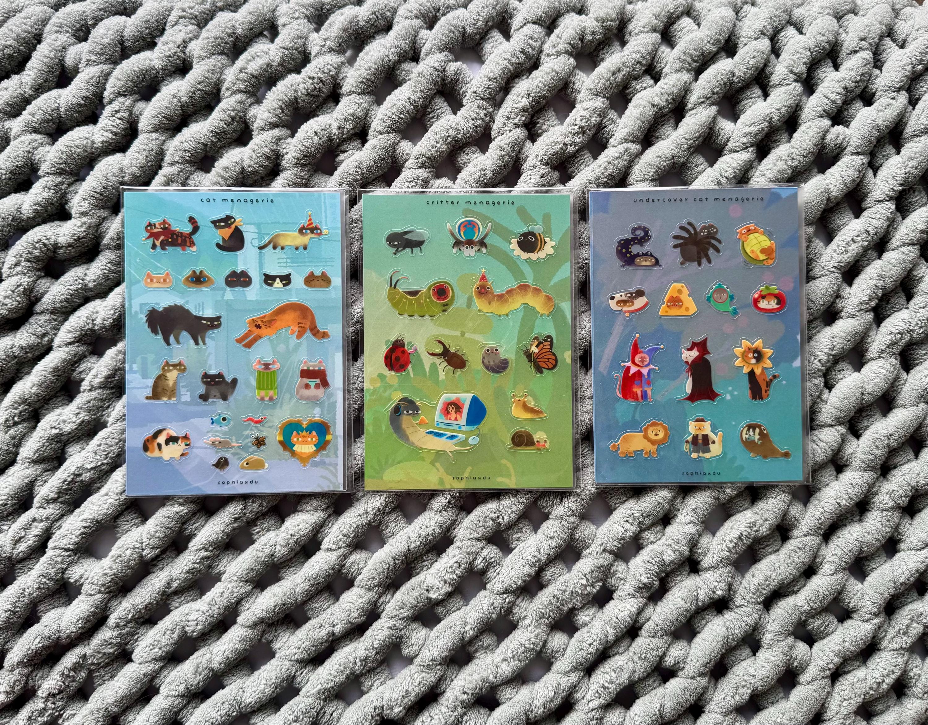 A6 Sticker Set - Etsy