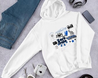 Vintage Hoodie, Klassisches Sweatshirt, Essential Streetwear, Kuscheliger Pullover, Größe L