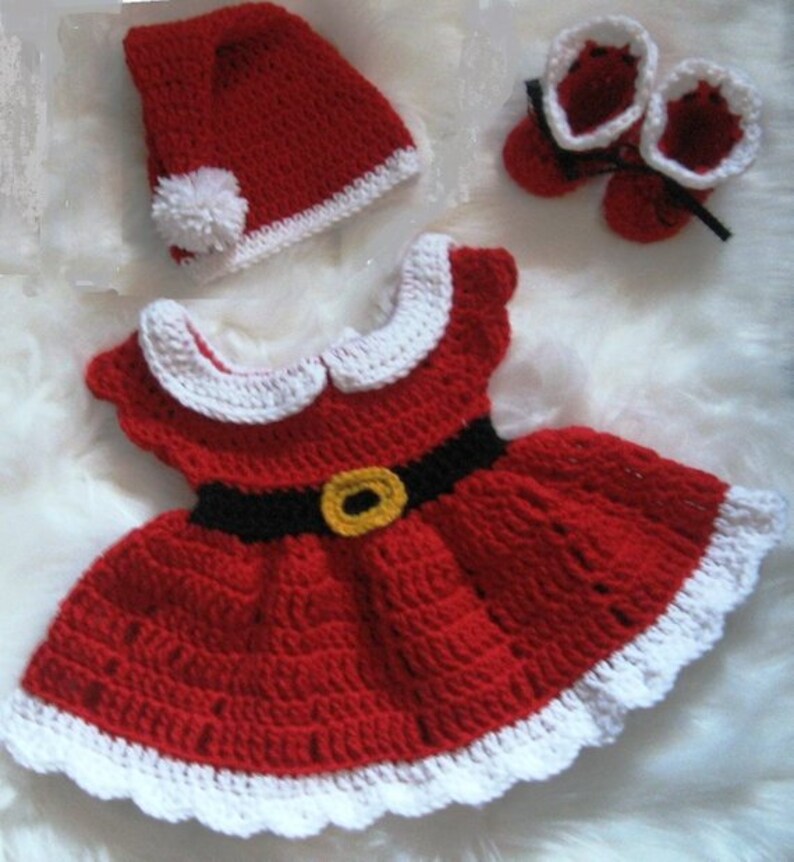 newborn santa dress