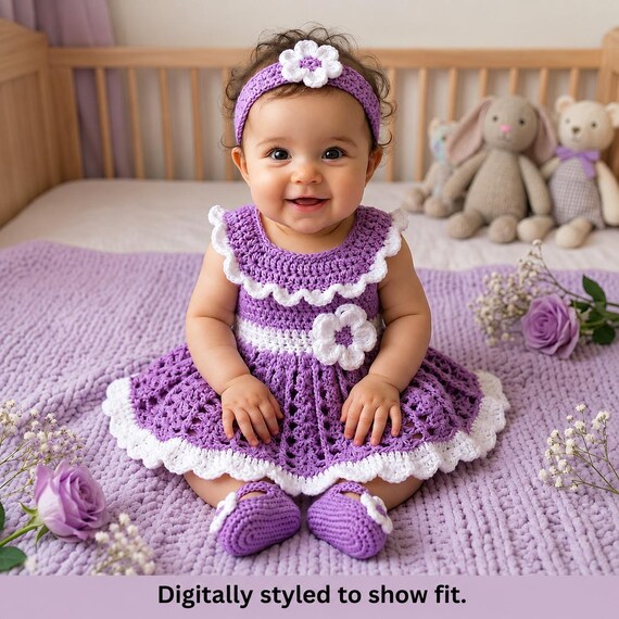 purple dress newborn Baby 3D Flower Girl Wedding Floral Ribbon Bow Sleeveless Satin Tulle Princess Birthday Party Gown 24 Months Lilac Purple First Birthday Dress,
