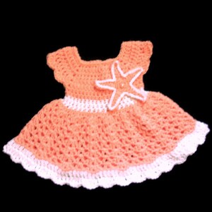knitted baby starfish outfit