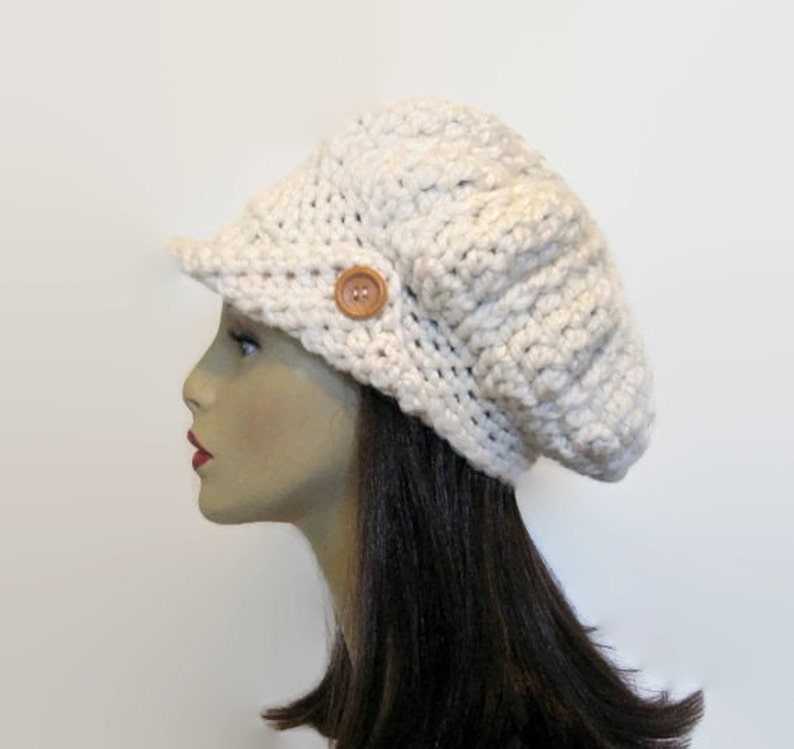 slouchy newsboy hat