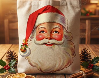 ヴィンテージサンタのバブルガムPNG、レトロなクリスマスサンタの頭の