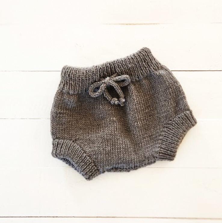 Jack Bloomers - Hand-knitted merino wool baby and toddler pants