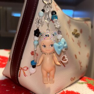 Bedazzled Sonny Angel Keychain - 1 angel polar bear