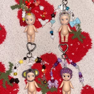 Bedazzled Sonny Angel Keychain - 1 angel image 1