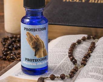 Protection Spiritual Oil – Prayer & Blessing Anointing Oil ( oz)