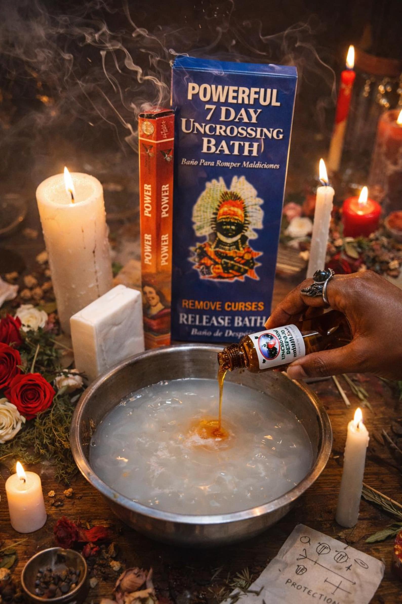 7-day Spiritual Cleansing Ritual Kit - Remove Curses and Negativity ...