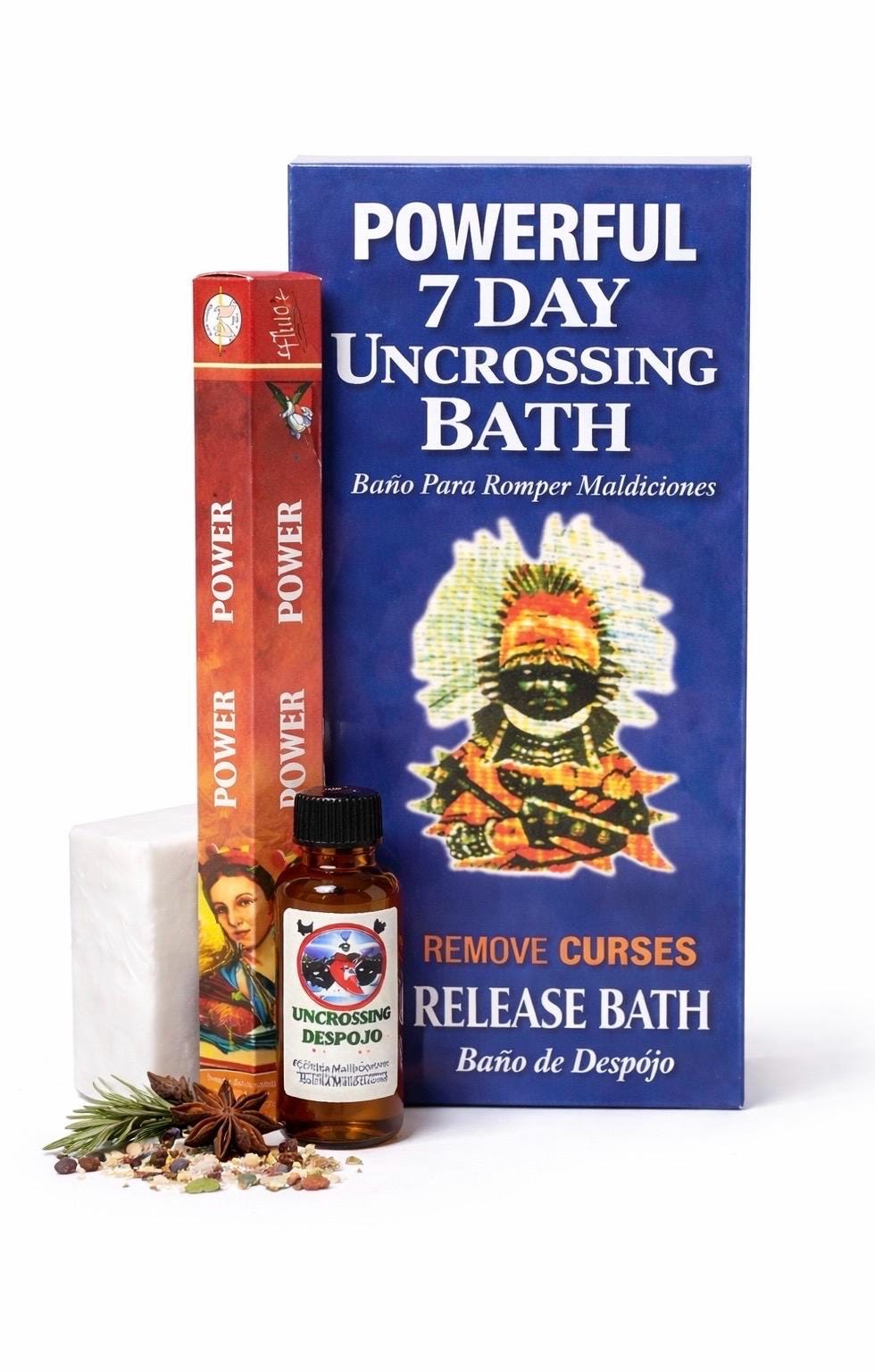 7-day Spiritual Cleansing Ritual Kit - Remove Curses and Negativity ...