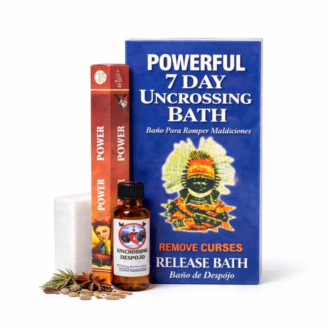 7-day Spiritual Cleansing Ritual Kit - Remove Curses and Negativity ...