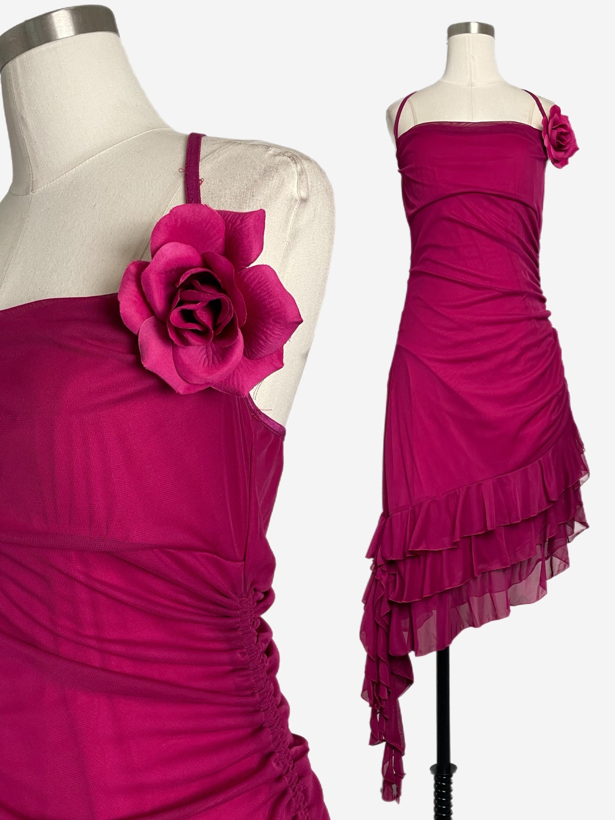 Y2k Asymmetrical Dress - Etsy