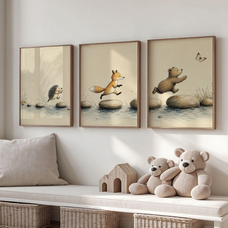 Storybook Art Nursery - Etsy