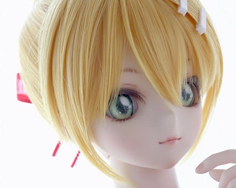 KK DollfieDream DD SD bjd wig braid and bun style - doll wig 9inch- [Undated on May2024]