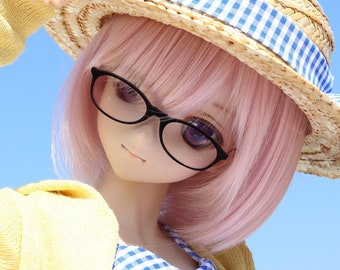 Peluca BJD DoubleK DollfieDream DD SD de 23 cm/9" con corte moderno Bob [actualizada en octubre de 2024]