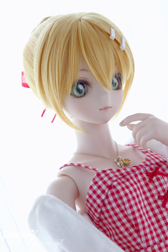KK DollfieDream DD SD bjd wig braid and bun style - doll wig 9inch- [Undated on May2024]