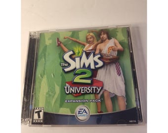 The Sims 2 University Expansion Pack PC Game TESTED.