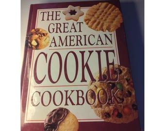 2001 "The Great American Cookie Cookbook" Hardcover 4.6 lbs 383 pgs Illustrated