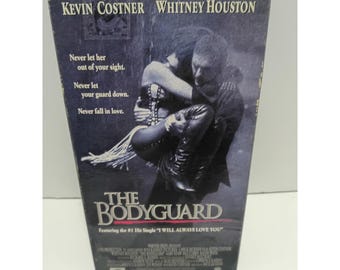 The Bodyguard VHS SEALED w/ Watermarks WHV Stamp Whitney Houston Kevin Costner