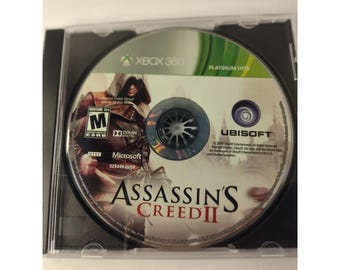 Assassin's Creed II (Microsoft Xbox 360, 2009) Complete CIB Tested Working Used