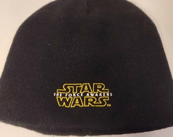 Youth Star Wars The Force Awakens Beanie Winter Knit Hat Stocking Cap Boy Girl